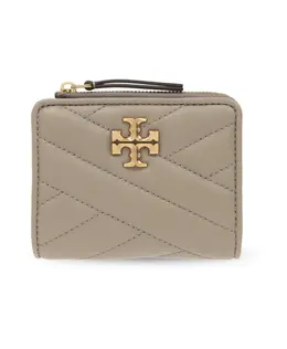 Tory Burch: Серый кошелёк 