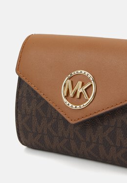 MICHAEL Michael Kors: Коричневый кошелёк 