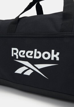 Reebok: Чёрная спортивная сумка 