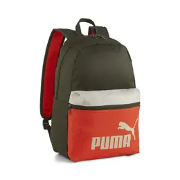 PUMA: Зелёный рюкзак  Phase