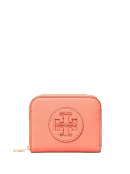 Tory Burch: Оранжевый кошелёк  Ella