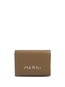 Marni: Коричневый кошелёк 