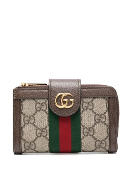 Gucci: Коричневый картхолдер  Ophidia