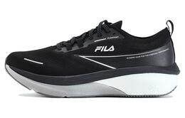 Fila: Чёрные кроссовки 