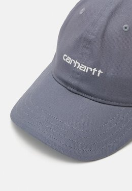 Carhartt WIP: Серая кепка  Script