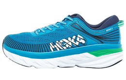 Hoka One One: Зелёные кроссовки 