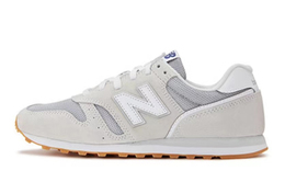 New Balance: Серые кроссовки  373