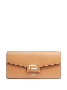 LANCEL: Коричневый кошелёк 