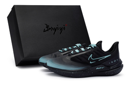 Nike: Голубые кроссовки 