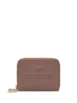 LOVE MOSCHINO: Коричневый кошелёк 