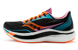 Saucony: Чёрные кроссовки  Endorphin Pro