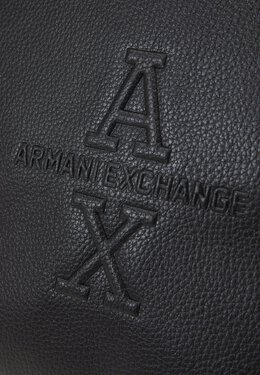 Armani Exchange: Чёрная сумка 