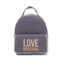 LOVE MOSCHINO: Чёрный рюкзак 