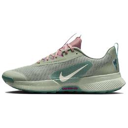 Nike: Зелёные кроссовки 