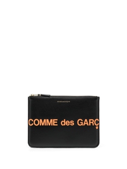 Comme des Garçons Wallet: Чёрный кошелёк 