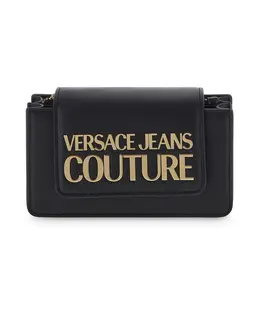 Versace Jeans Couture: Чёрный кошелёк 