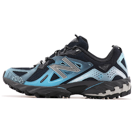 New Balance: Синие кроссовки 