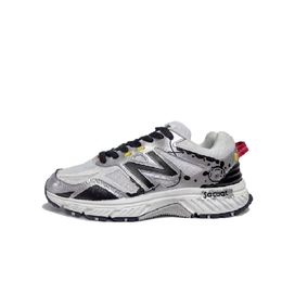 New Balance: Белые кроссовки 