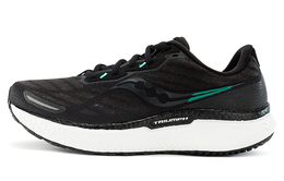 Saucony: Чёрные кроссовки  Triumph 19