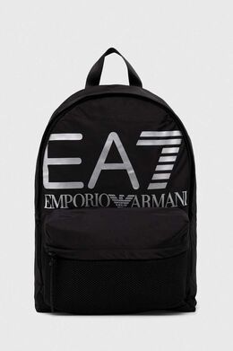 EA7 Emporio Armani: Чёрный рюкзак 