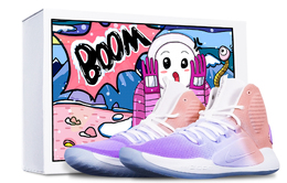 Nike: Фиолетовые кроссовки 