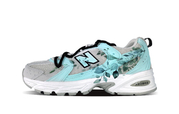 New Balance: Синие кроссовки  530