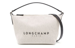 Longchamp: Бежевая сумка 