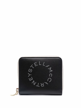 Stella McCartney: Чёрный кошелёк  Stella Logo