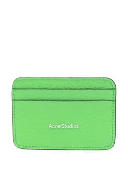 Acne Studios: Зелёный картхолдер 