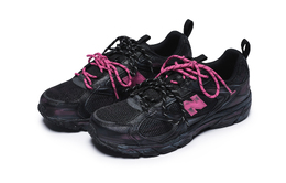 New Balance: Розовые кроссовки 