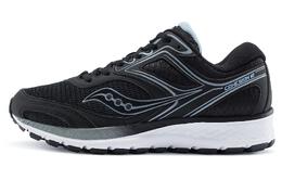 Saucony: Чёрные кроссовки 