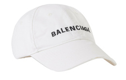 Balenciaga: Белая кепка 