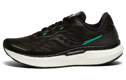 Saucony: Чёрные кроссовки  Triumph 19