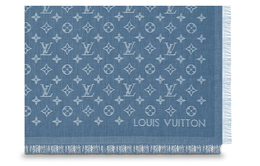 Louis Vuitton: Синий шарф 