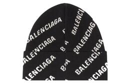 Balenciaga: Чёрная шапка 