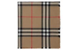 Burberry: Бежевый шарф  Vintage Check