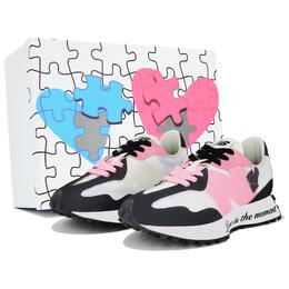 New Balance: Белые кроссовки  327