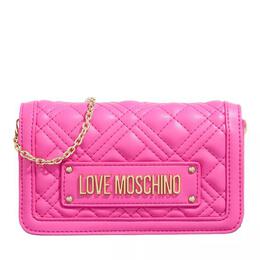 LOVE MOSCHINO: Розовый кошелёк 