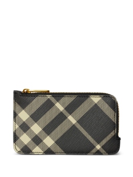 Burberry: Чёрный кошелёк  Vintage Check