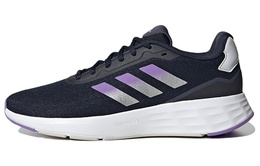 Adidas: Фиолетовые кроссовки 