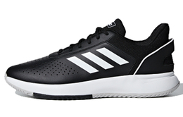 Adidas: Чёрные кроссовки 