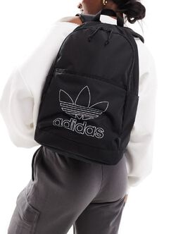 Adidas: Чёрный рюкзак  Originals