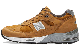 New Balance: Белые кроссовки  991