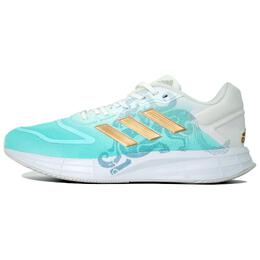 Adidas: Зелёные кроссовки  Duramo