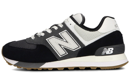 New Balance: Чёрные кроссовки  574