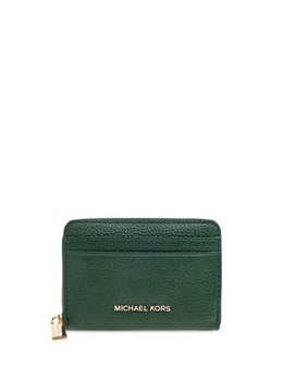 MICHAEL Michael Kors: Зелёный кошелёк 