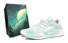 Nike: Зелёные кроссовки 