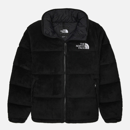 The North Face: Чёрный пуховик  Nuptse