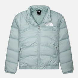 The North Face: Голубой пуховик  Synthetic