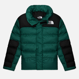 The North Face: Зелёный пуховик 